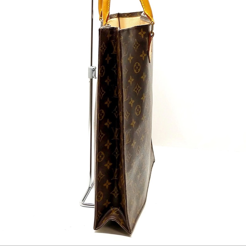 AUTH Louis Vuitton LV Sac Plat Shopping Bag Business Tote - Picture 5 of 12